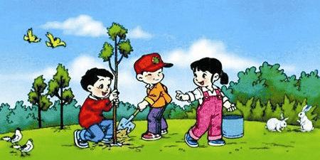 一年级植树节看图写话作文100字大全15篇