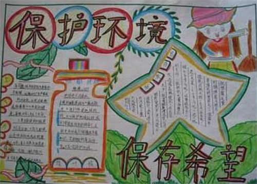 国家蓝天保卫战手抄报内容图片设计2023
