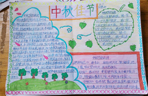 2023中秋节手抄报简单好画精选5篇