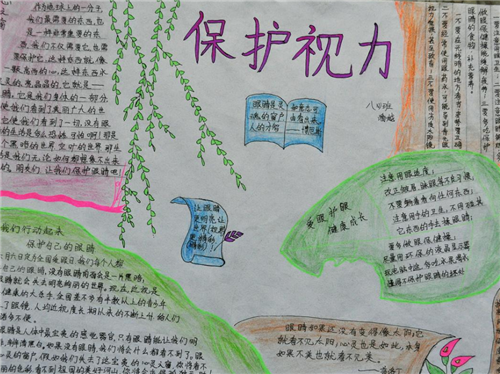 2025三年级保护眼睛手抄报