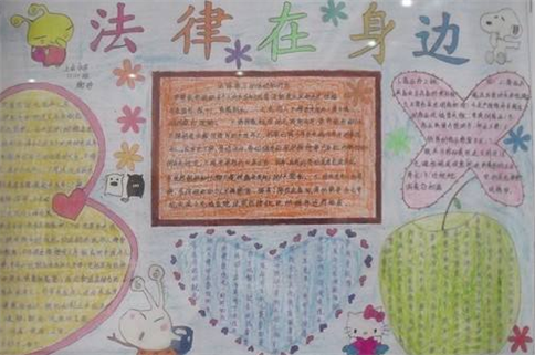 2026全国法制宣传日手抄报图片