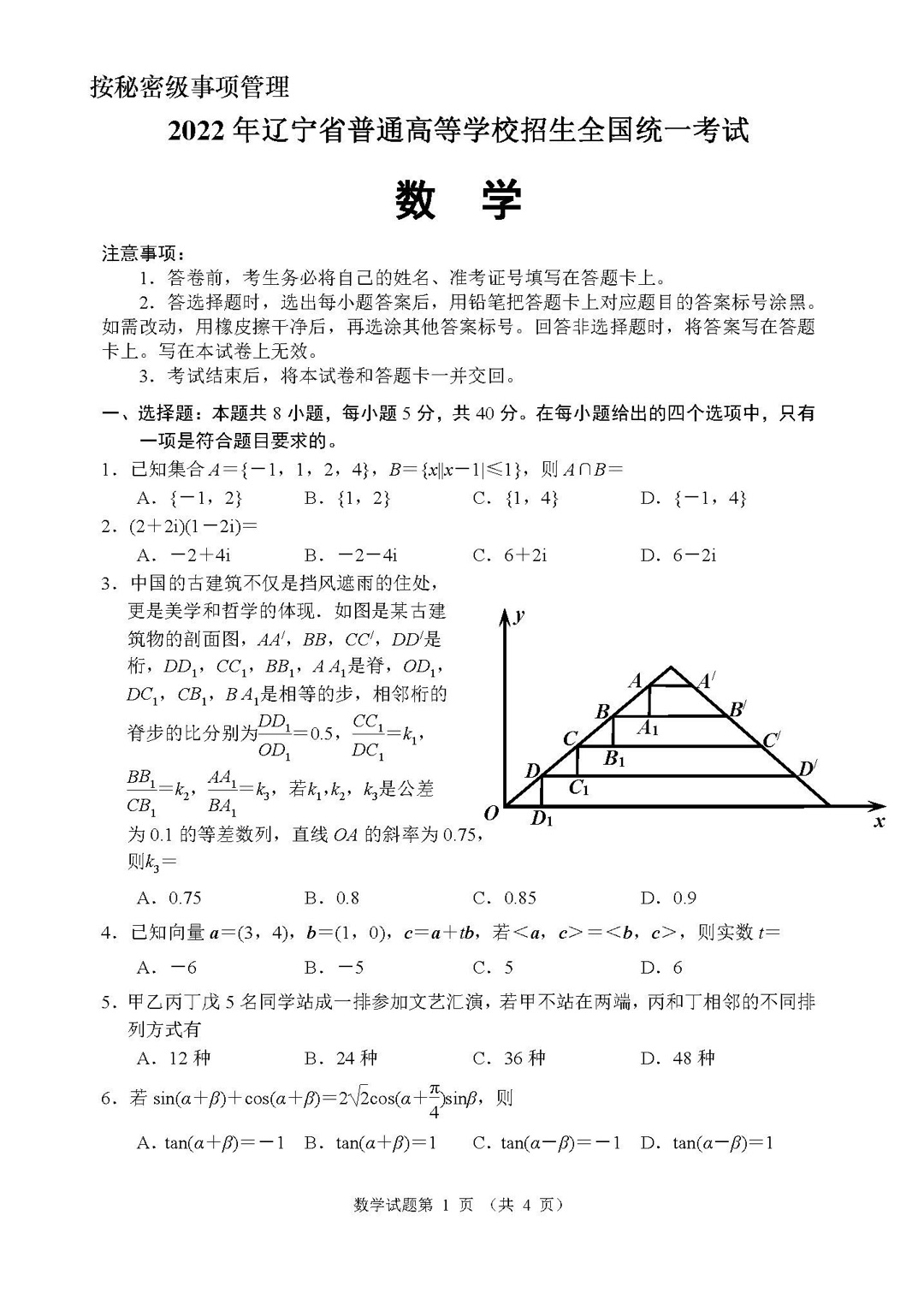 2023年全国新高考II卷数学真题及答案