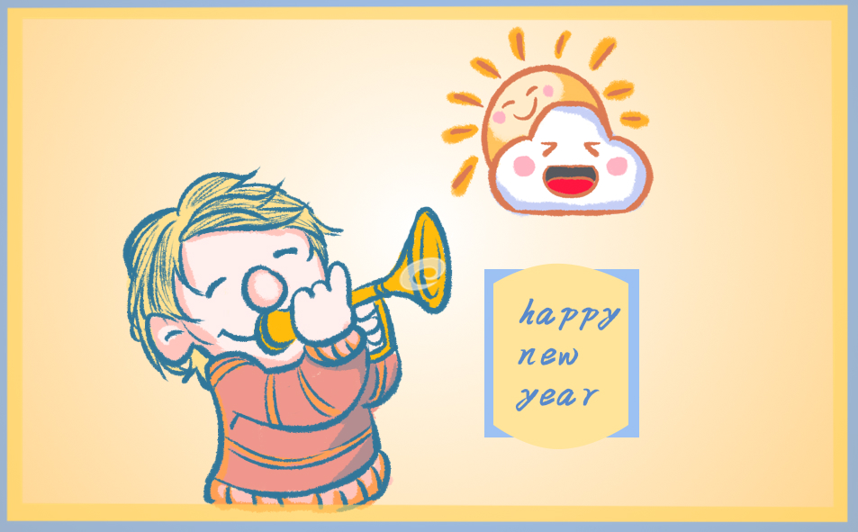 元旦优秀作文600字